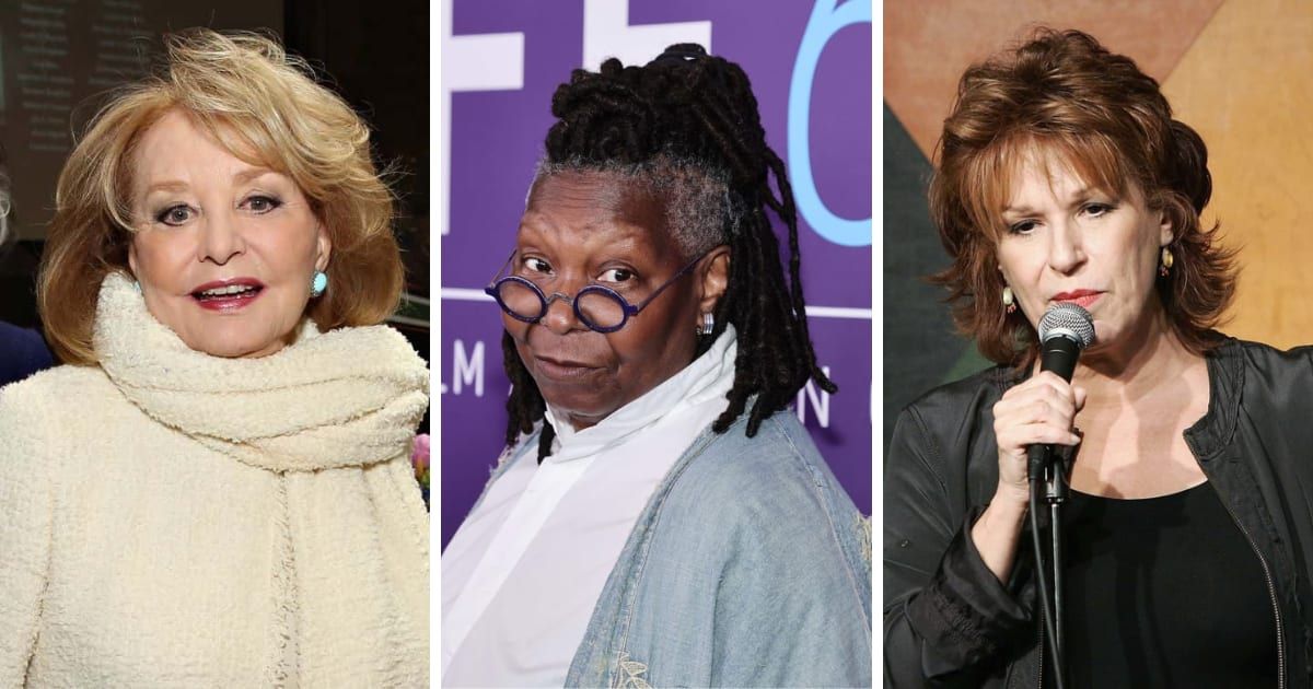 Barbara Walters (L), Whoopi Goldberg, and Joy Behar (R) are some of the iconic members of 'The View' (Getty Images)