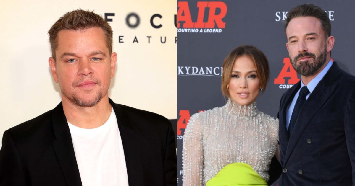 Matt Damon reportedly has serious reservations about Bennifer 2.0 since its inception (Getty Images)