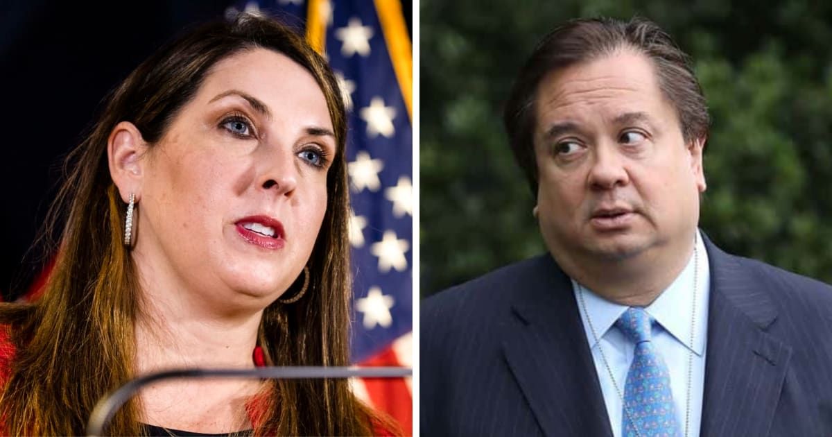 George Conway called out Republican National Committee (RNC) chair Ronna McDaniel (Getty Images)