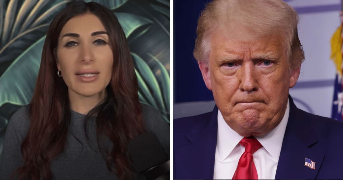 Laura Loomer, on her social media account, claimed that the deep state is trying to kill Donald Trump (Laura Loomer/YouTube, Getty Images)