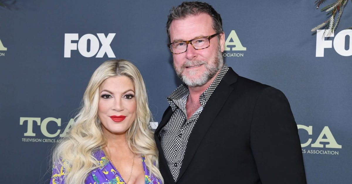 Tori Spelling opened up about the struggles of last-minute Christmas shopping for her five children in a vulnerable rant on social media (Getty Images)