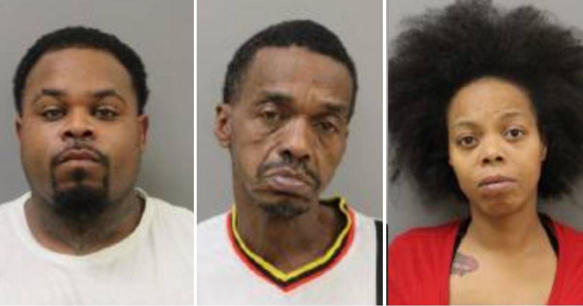 Scotty Jobe-Scott, Keith Bassett and Latoya Laramore-Milons allegedly beat and stabbed a 29-year-old woman to death (Riverdale Police Department)