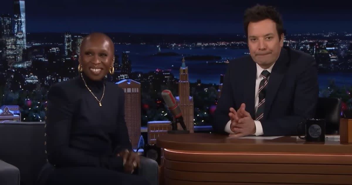 Cynthia Erivo showcased her talent for whistling by performing 'I’ll Be Home For Christmas' on 'The Tonight Show with Jimmy Fallon' (The Tonight Show Starring Jimmy Fallon/Youtube)