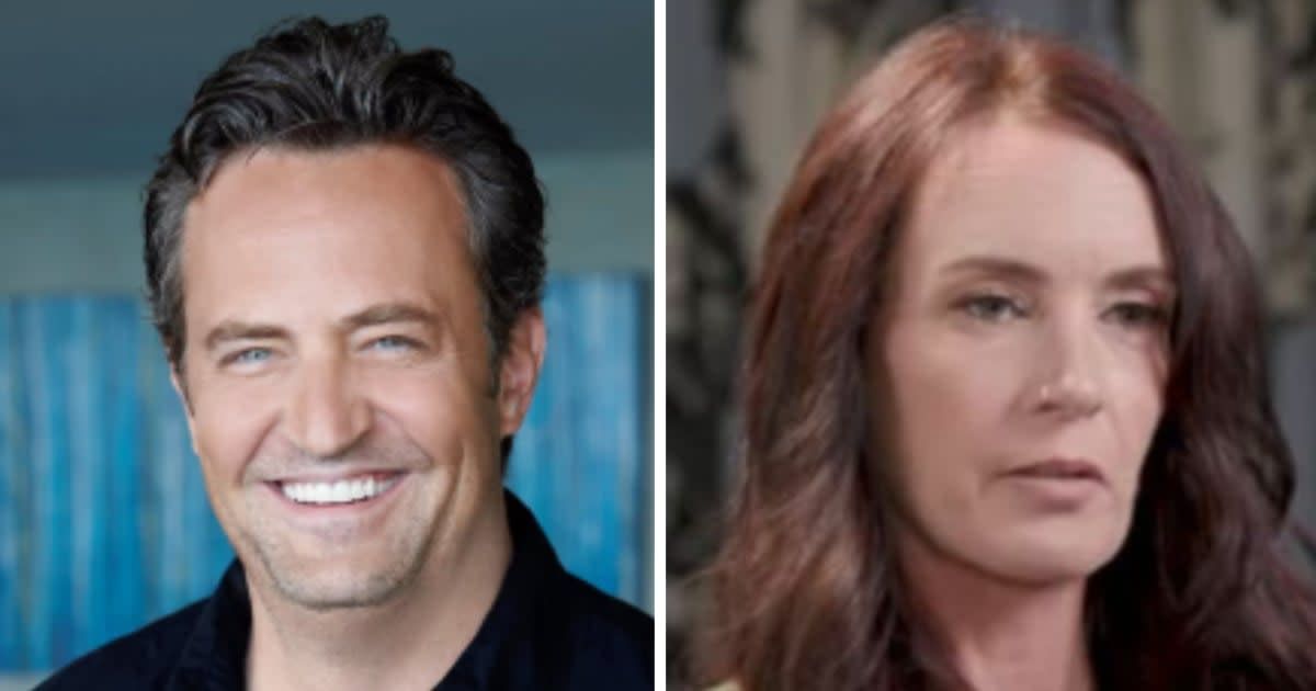 Matthew Perry’s ex Kayti Edwards opened up about actor's tragic addiction struggle (@mattyperry4/Instagram, Screenshot/InTouch Weekly YouTube)