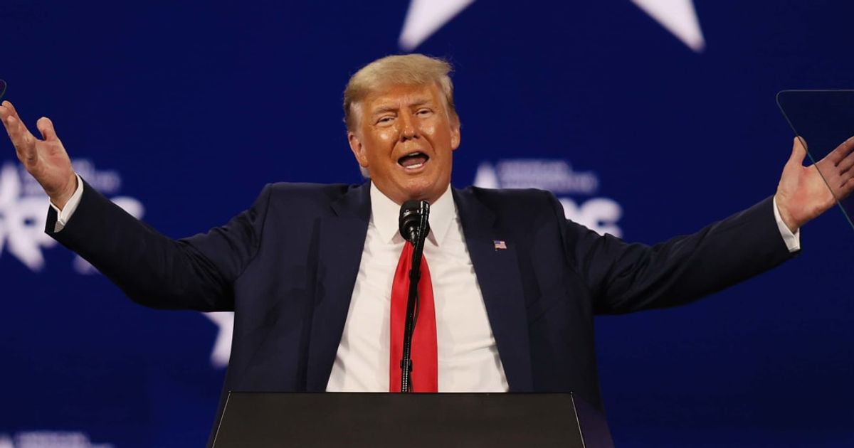 Former President Donald Trump's lawyers called the election subversion case against him 'unlawful and unconstitutional' (Joe Raedle/Getty Images)