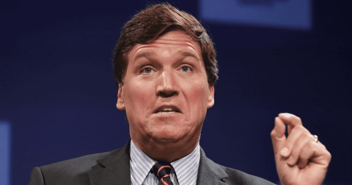 Tucker Carlson claimed he would 'immediately' release any proof he uncovers related to aliens and UFOs (Getty Images)