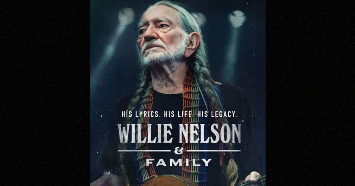 Willie Nelson's docuseries ‘Willie Nelson & Family’ is now available on Paramount+ (@willienelsonofficial/Instagram)