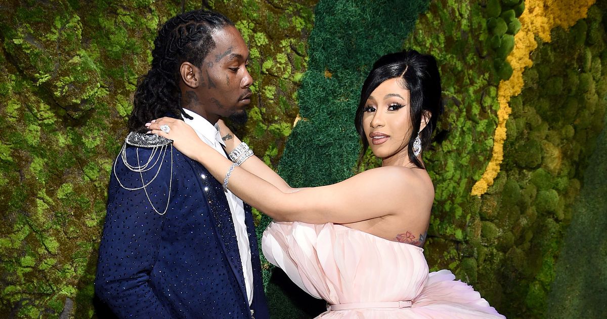 Cardi B shared a clip of her celebrating Christmas with her children and estranged husband Offset (Getty Images)