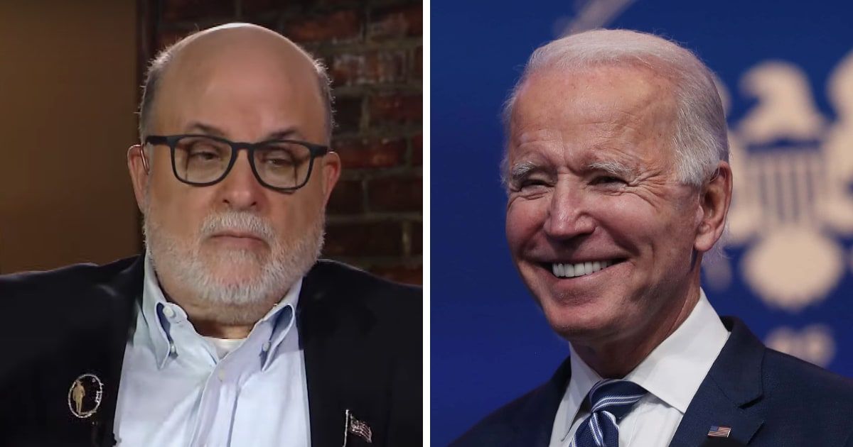 Fox News host Mark Levin shared his remarks on Joe Biden's pay increase for federal bureaucrats (YouTube/MRCTV, Getty Images)