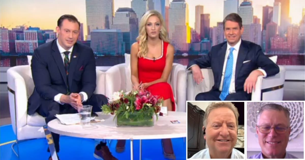 Lane Strumlauf and Bill Carroll on the December 26, 2023 episode of 'Fox & Friends' (Screengrab/Fox News)
