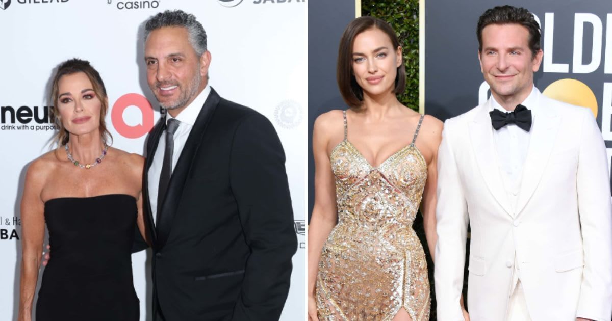 (L-R): Kyle Richards and Mauricio Umansky to Irina Shayk and Bradley Copper: Celebrity couples who traveled together after separation (Getty Images)