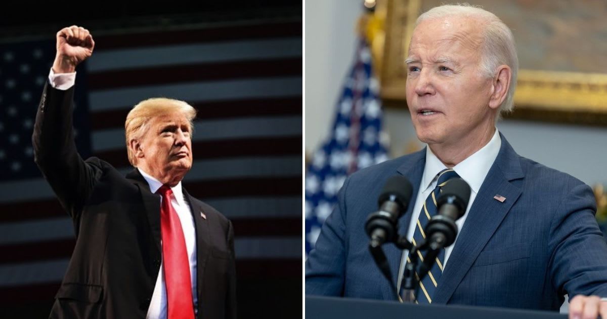Trump and Biden are gearing up for a busy election year ahead (@potus/Instagram, @realdonaldtrump/Instagram)