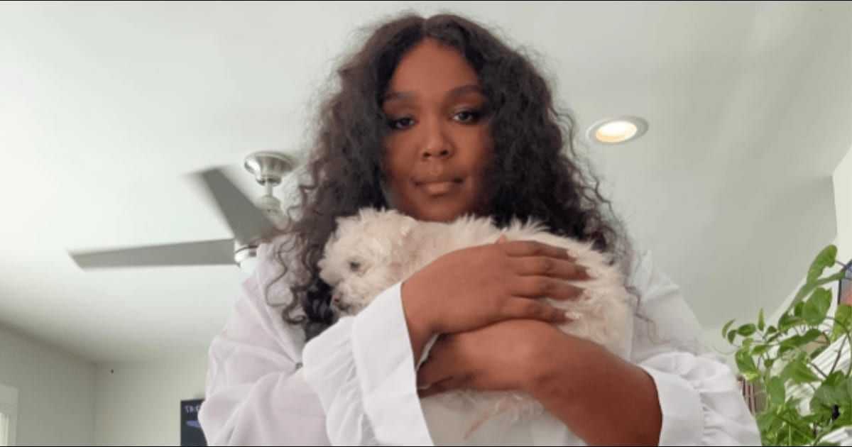 Lizzo's beloved dog Pooka died on Christmas Eve (lizzobeeating/Instagram)