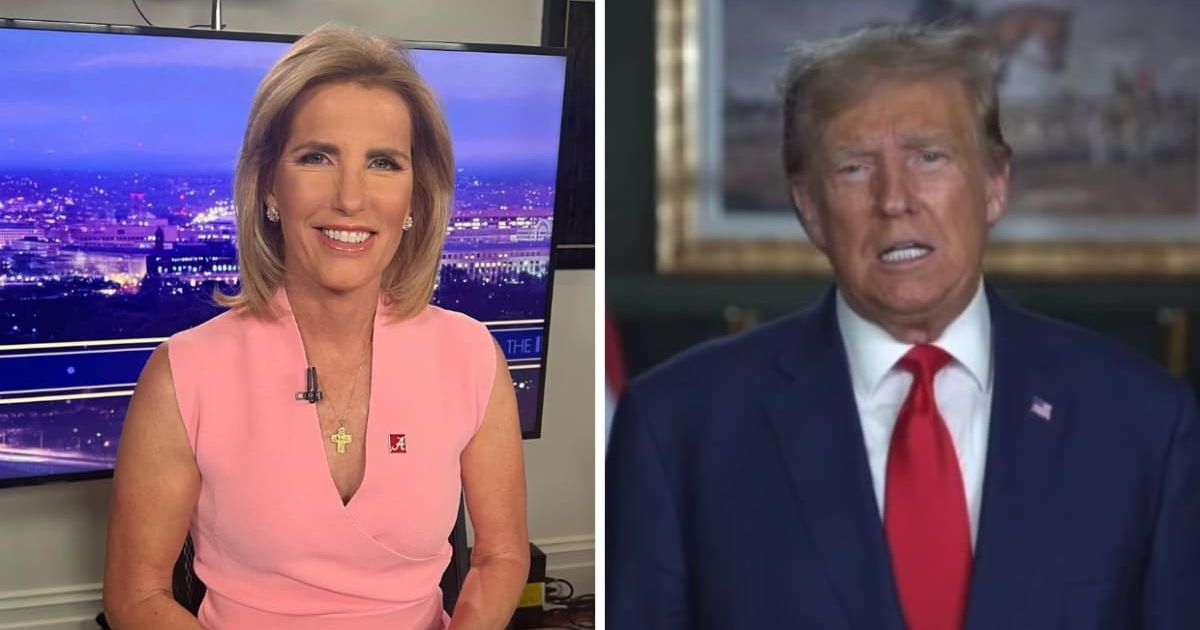 Fox News' Laura Ingraham roasted as she slams Dems after bid to remove Trump from 2024 primary ballot fails