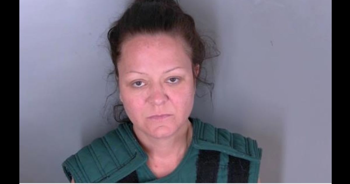 Laura Tisdelle is facing a possible life sentence for allegedly torturing her boyfriend’s elderly mother while he was on vacation with his children (Macomb Country Sheriff's Office)