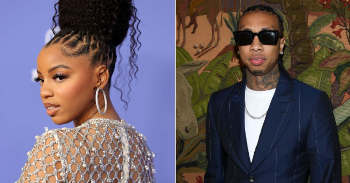 Several people online gave their views on a potential romance between Chloe Bailey and Tyga (Getty Images)