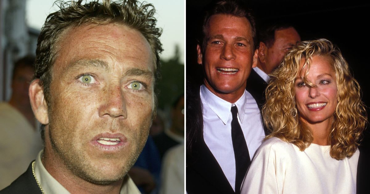 Ryan O'Neal's son Griffin was not invited as he was buried beside Farrah Fawcett (Getty Images)