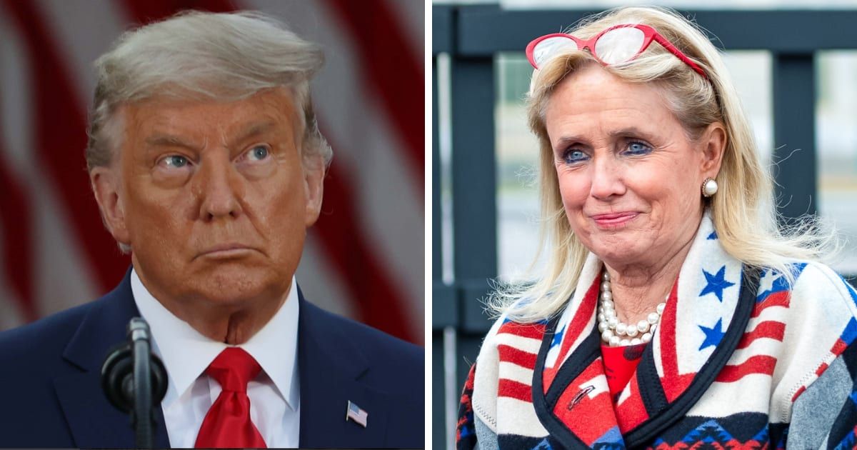 Donald Trump attacked Debbie Dingell for grieving over her late husband (Getty Images, Debbie Dingell/Facebook)