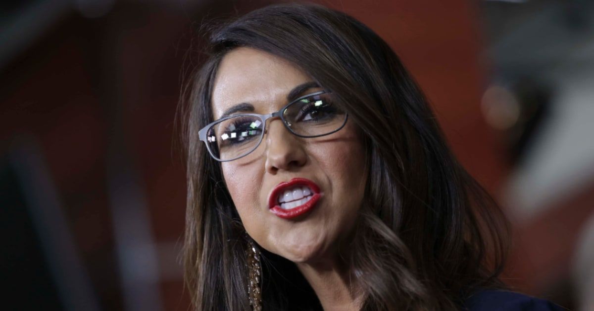 Rep Lauren Boebert has announced her decision to switch congressional districts in the 2024 election (Getty Images)