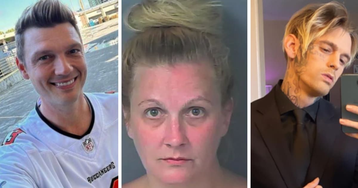 Nick and Aaron Carter's sister Bobby died on December 23 (Instagram/@nickcarter, HERNANDO COUNTY SHERIFF'S OFFICE, and Instagram/ @aaroncarter)