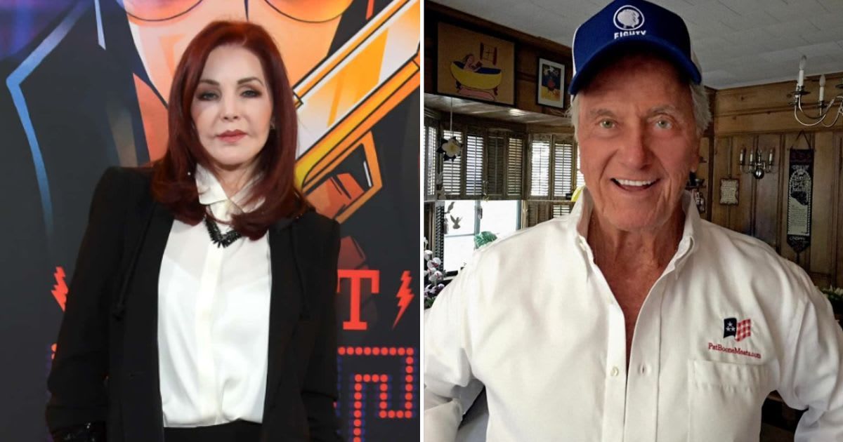 Priscilla Presley turns to her longtime friend Pat Boone for solace (Getty Images, @thepatboone/Instagram)