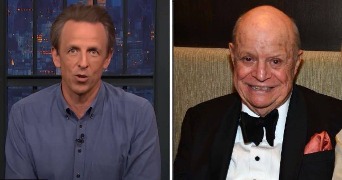 Seth Meyers recently shared heartwarming tale of meeting comedic legend Don Rickles at Oscars party (Late Night with Seth Meyers/Youtube/Getty)