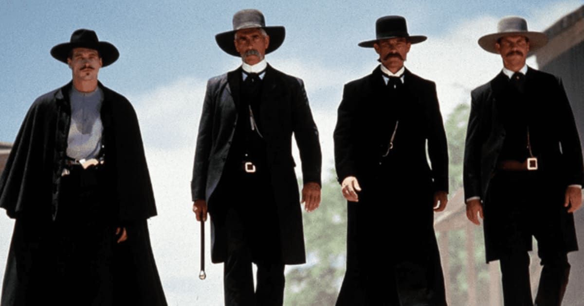 Val Kilmer and Kurt Russell starred in the film 'Tombstone' (Buena Vista Pictures)