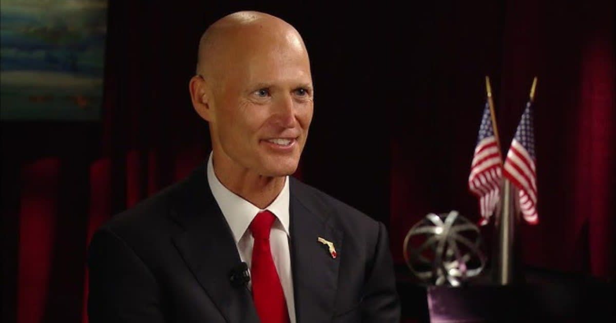 Florida Senator Rick Scott's home was 'swatted' recently (YouTube/ABC Action News)