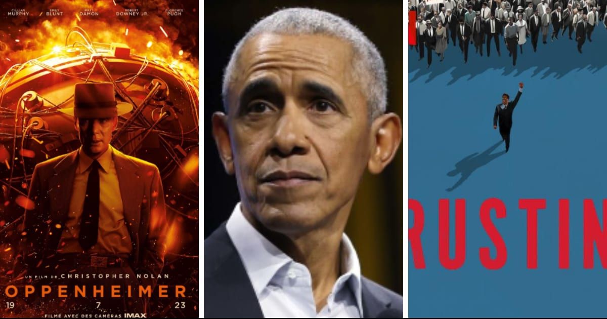 Former US President Barack Obama shared a list of his favorite movies of 2023 (IMDb and Getty Images)