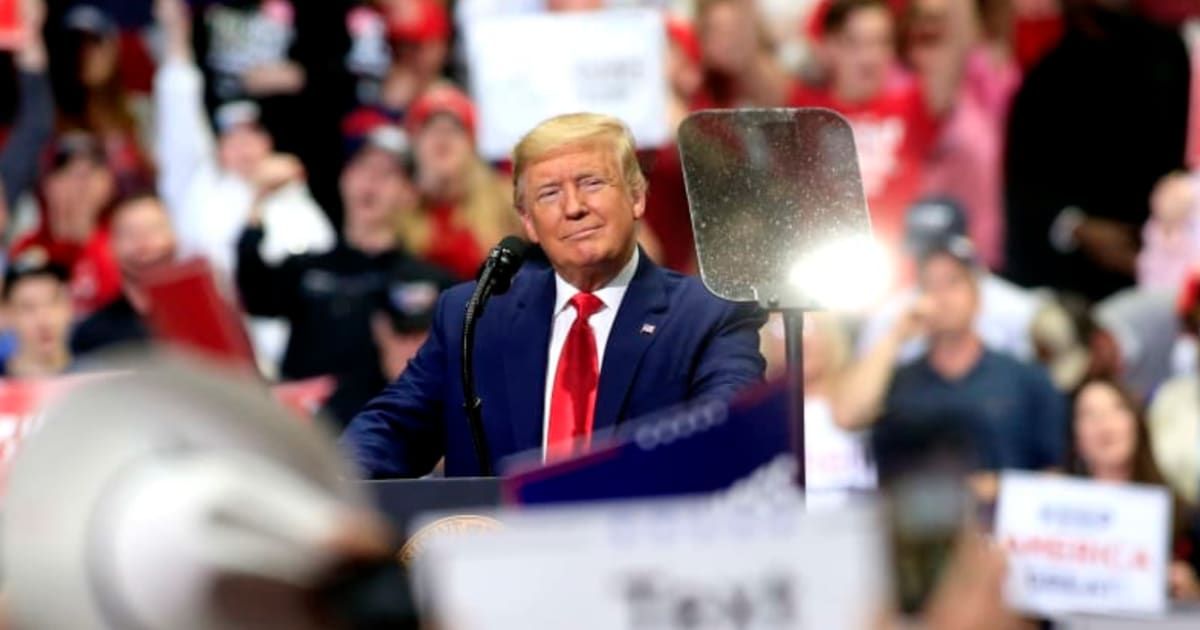 Former President Donald Trump has successfully secured a spot on California's primary ballot (Getty Images)