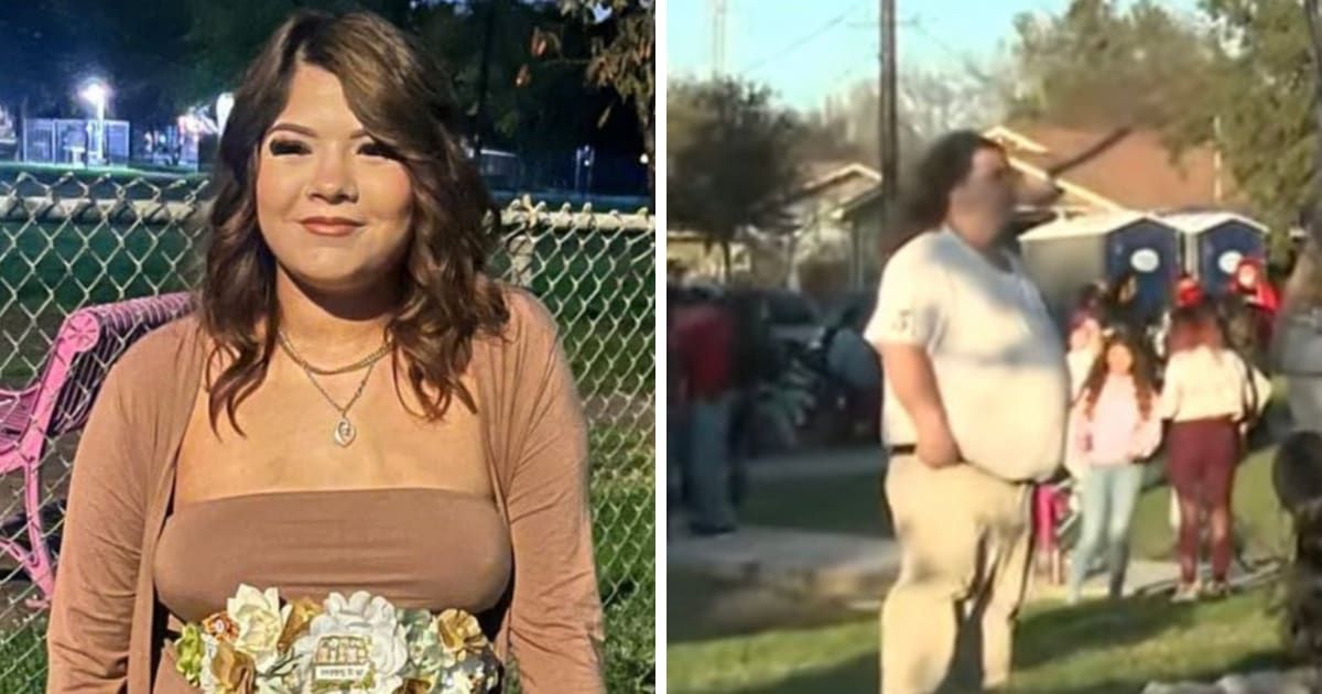As police continue investigations into the deaths of Savanah Soto and her BF, Internet sleuths believe they spotted one of the 'persons of interest' at a vigil held for Soto by her family (Gloria Cordova/Facebook, @JLR/X)