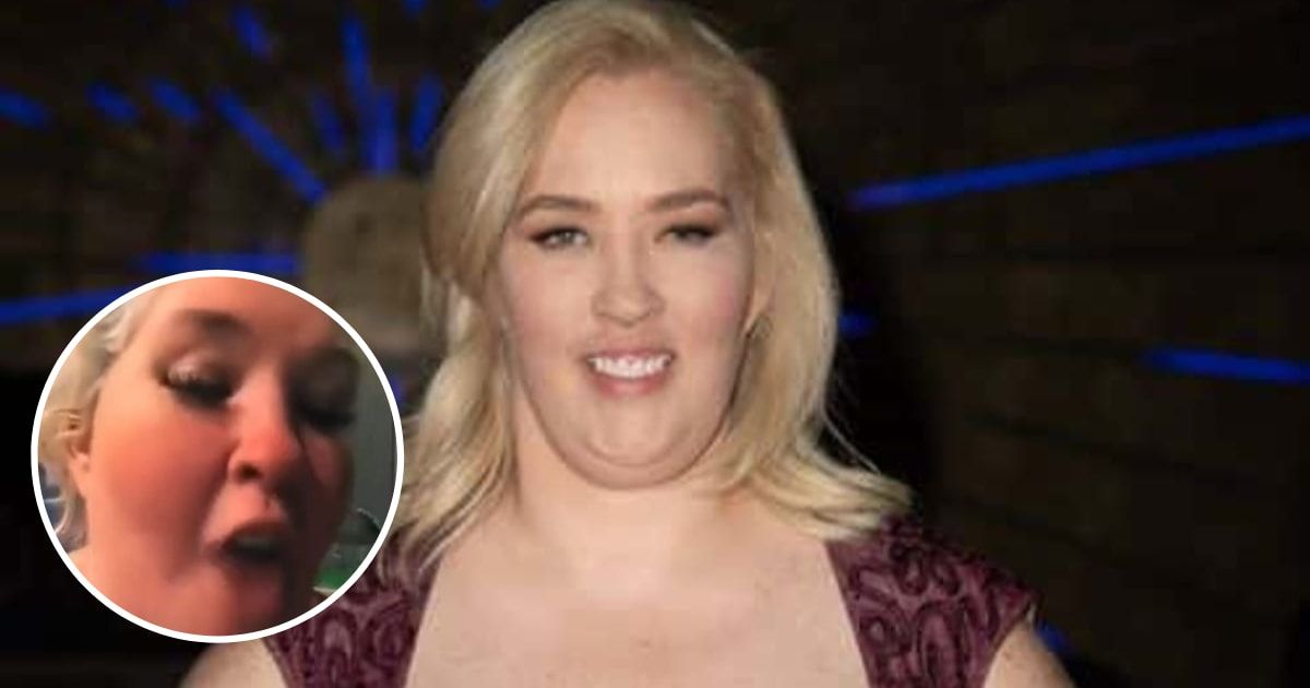 Mama June has shut online speculations of her being high while on a live TikTok (Getty Images, Mama June/ TikTok via Reddit)