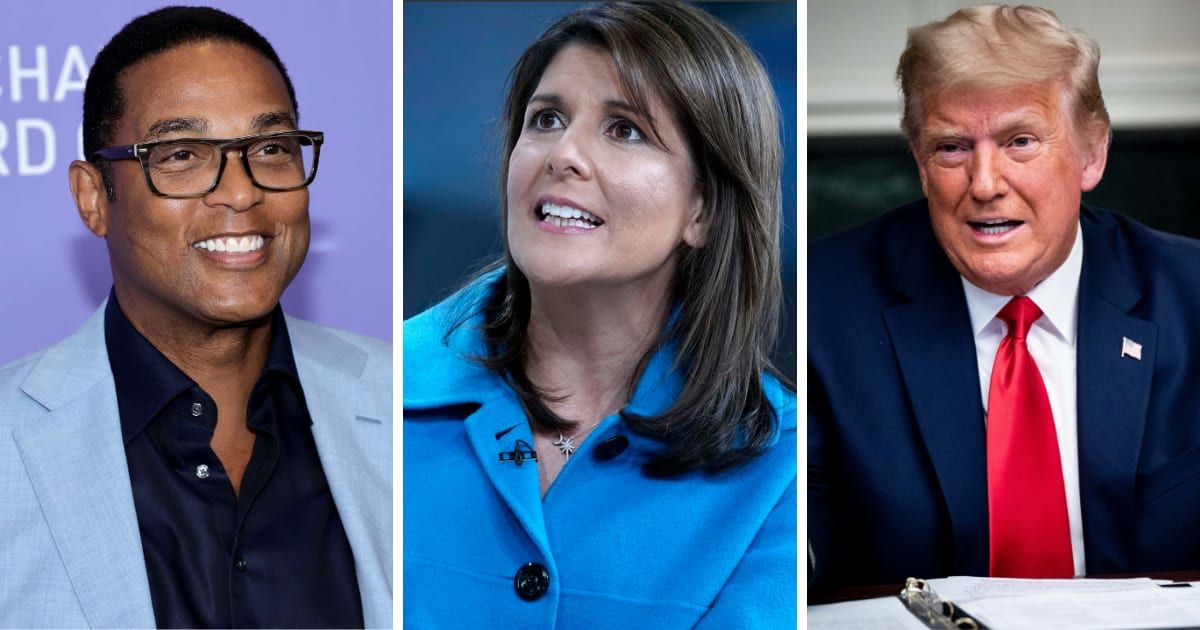 Don Lemon has expressed concern about Nikki Haley's presidential candidacy, claiming she might be 'dangerous' than Donald Trump (Getty Images)