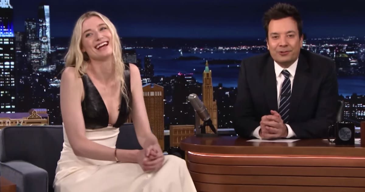 Elizabeth Debicki discussed her role as Princess Diana in 'The Crown' and shared her experiences working on the show with Jimmy Fallon (@fallontonight/Youtube)