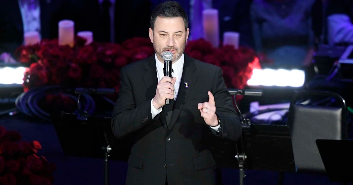 Jimmy Kimmel shared the most memorable clips on the show over the past 12 months (Getty Images)