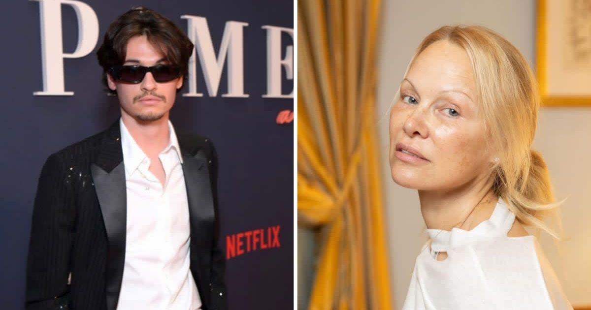 Pamela Anderson shares son Dylan with Tommy Lee (@dylanjaggerlee, pamelaanderson/Instagram)