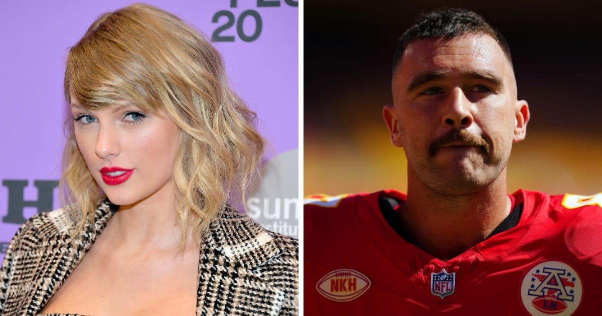 Taylor Swift was close with Travis Kelce during the Inglewood concert stop (Getty Images)
