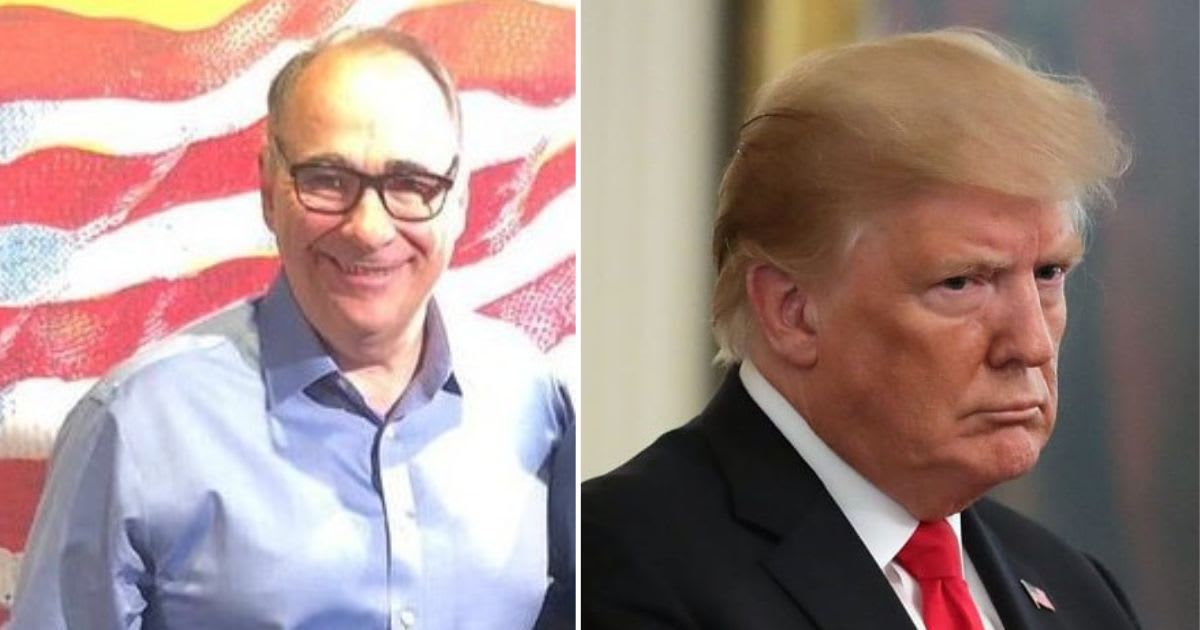 On Friday, December 29, David Axelrod, former senior advisor to President Obama, claimed that removing Donald Trump from state primary ballots would 'rip the country apart' (@thedavidaxelrod/Instagram, Getty Images)