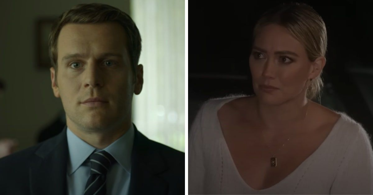 Jonathan Groff starring 'Mindhunter' and Hilary Duff led 'How I Met Your Father' were scrapped in 2023 (Netflix, HULU/YouTube)
