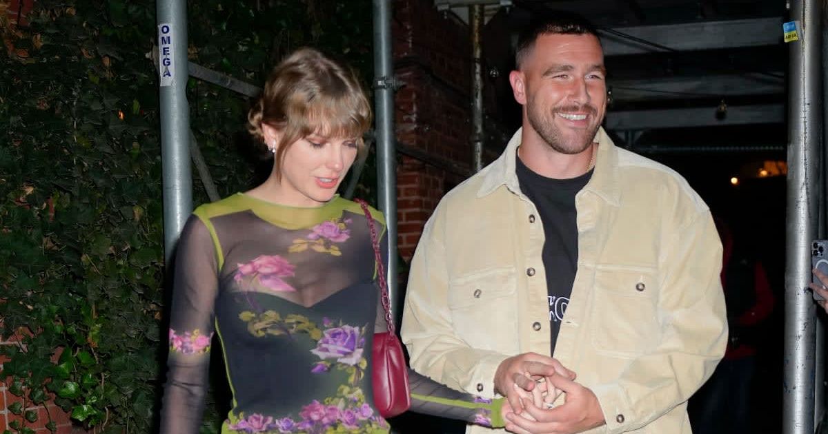 Fans hyped after video of Taylor Swift and Travis Kelce kissing goes viral (Photo by Gotham/GC Images)