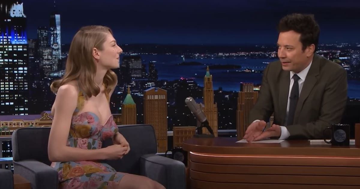 Hunter Schafer revisited her unique journey into acting on 'The Tonight Show Starring Jimmy Fallon'
(The Tonight Show Starring Jimmy Fallon)