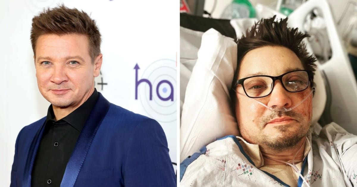 Jeremy Renner broke over 30 bones and underwent multiple surgeries after his snowplow accident (Getty Images and Instagram@jeremyrenner)