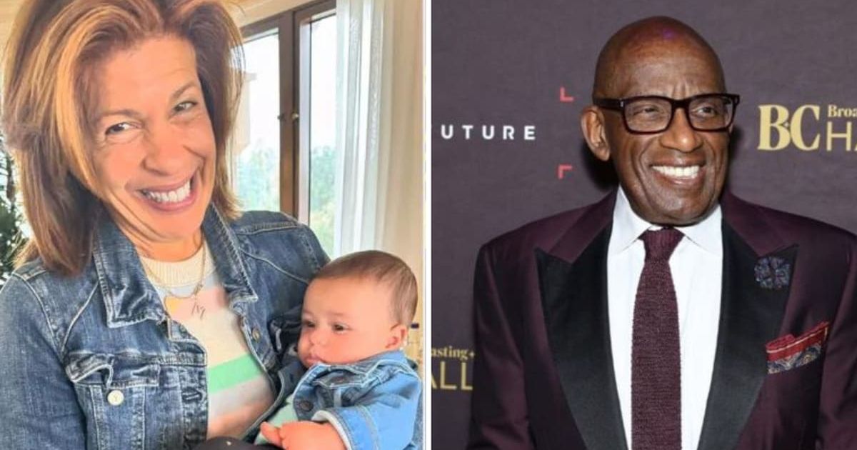 Hoda Kotb shares pose with Al Roker's granddaughter Sky (@alroker/Instagram, Getty Images)