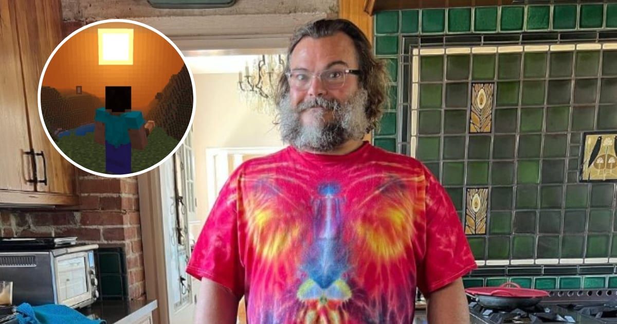 Jack Black has been roped in for the live-action 'Minecraft' movie (@jackblack, @minecraft/Instagram)