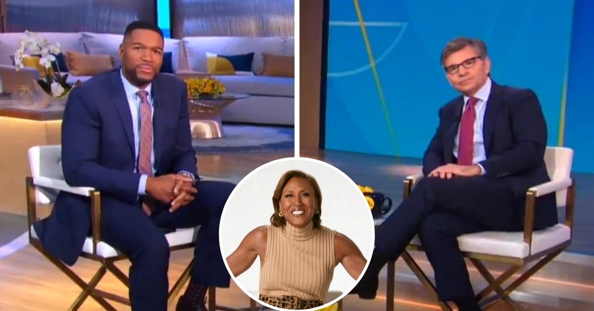 Robin Roberts continues her holiday hiatus as co-hosts George Stephanopoulos and Michael Strahan return to 'GMA'