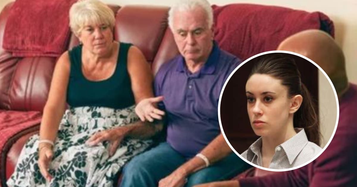 Casey Anthony's parents George and Cindy Anthony underwent a lie detector test in connection to granddaughter Caylee's death (Screenshot/A&E Television, Getty Images)