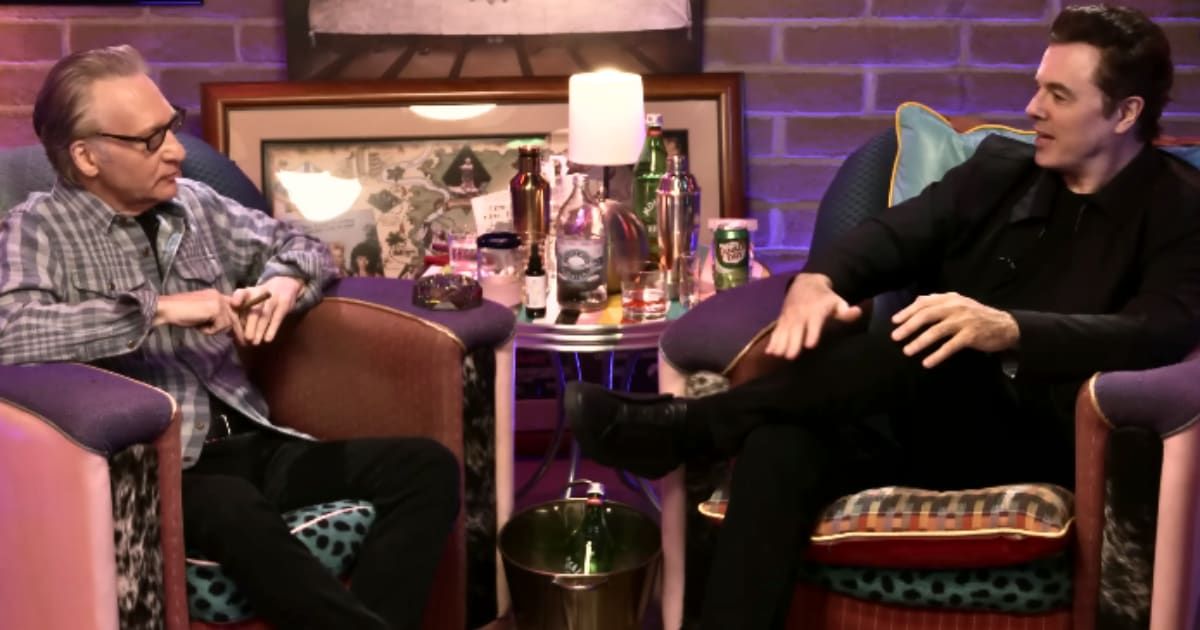 Bill Maher and Seth MacFarlane got into a heated argument on the 'Club Random' podcast (@ClubRandomPodcast/Youtube)