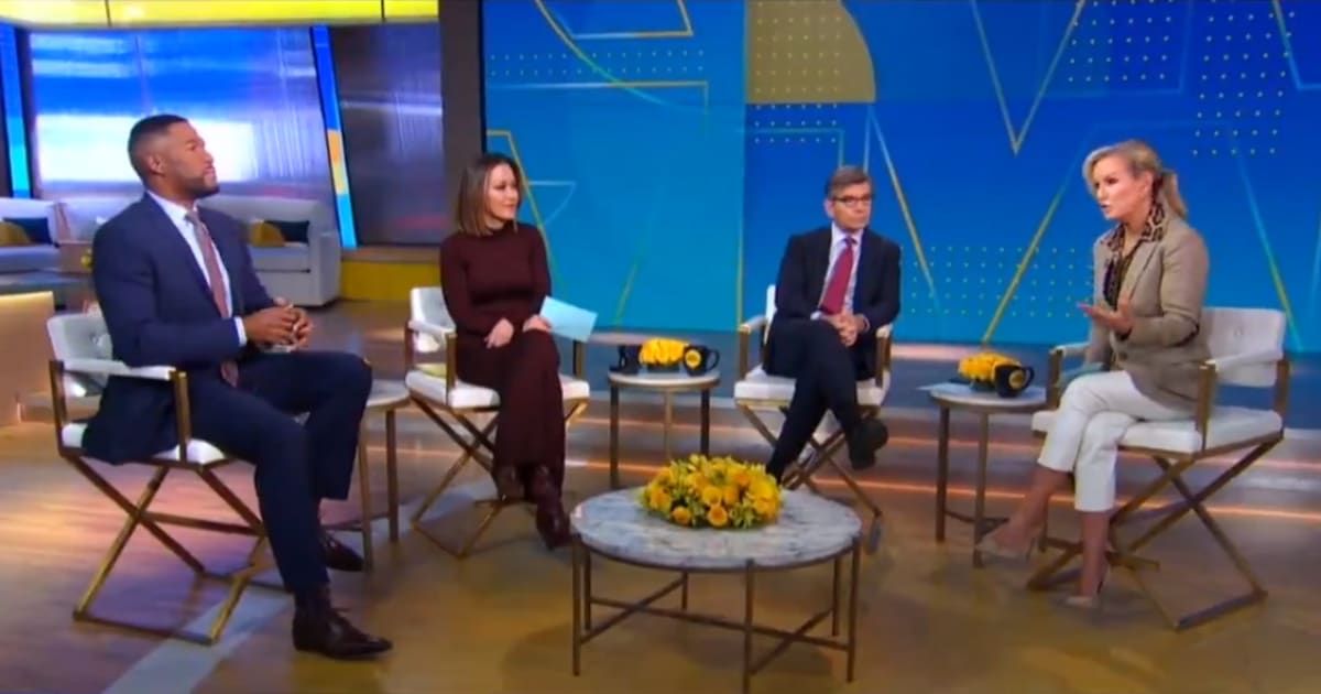 Dr Jennifer Ashton discussed the rise in respiratory illnesses after the vacation season with the co-hosts on the January 2, 2024 episode of 'Good Morning America' (@GMA/X)