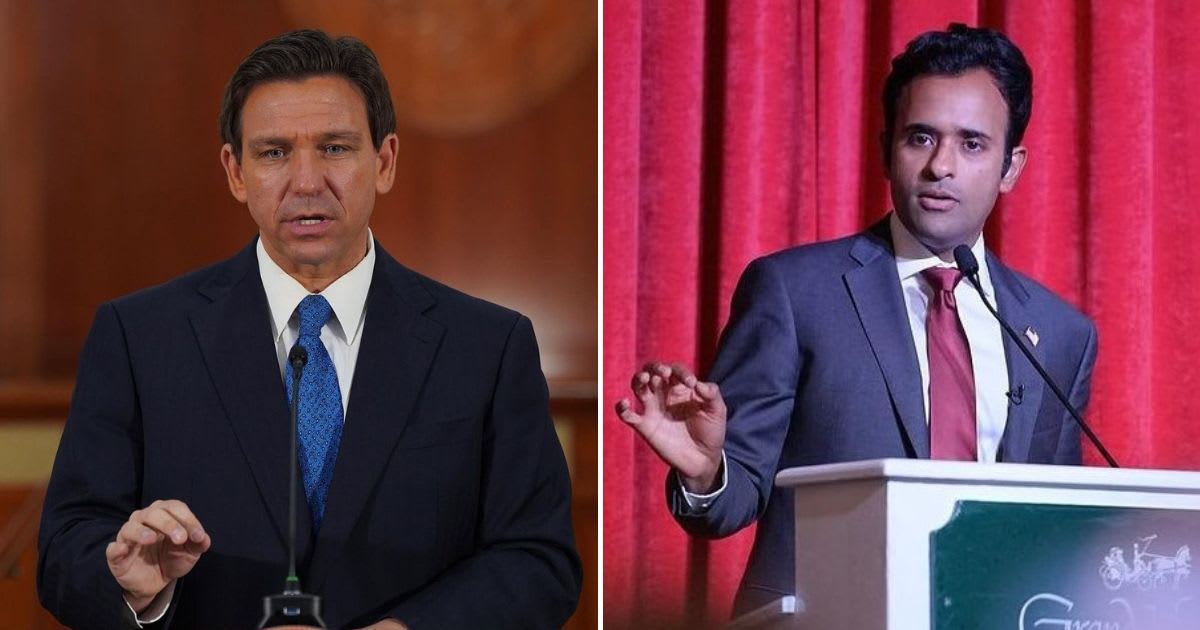 Florida Governor Ron DeSantis responded to Vivek Ramaswamy's 'call to action' urging to exit from ballots (@flgovrondesantis/Instagram, @vivekgra