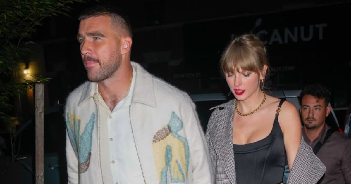 Travis Kelce and Taylor Swift were together on the New Year's Eve (MEGA/GC Images)